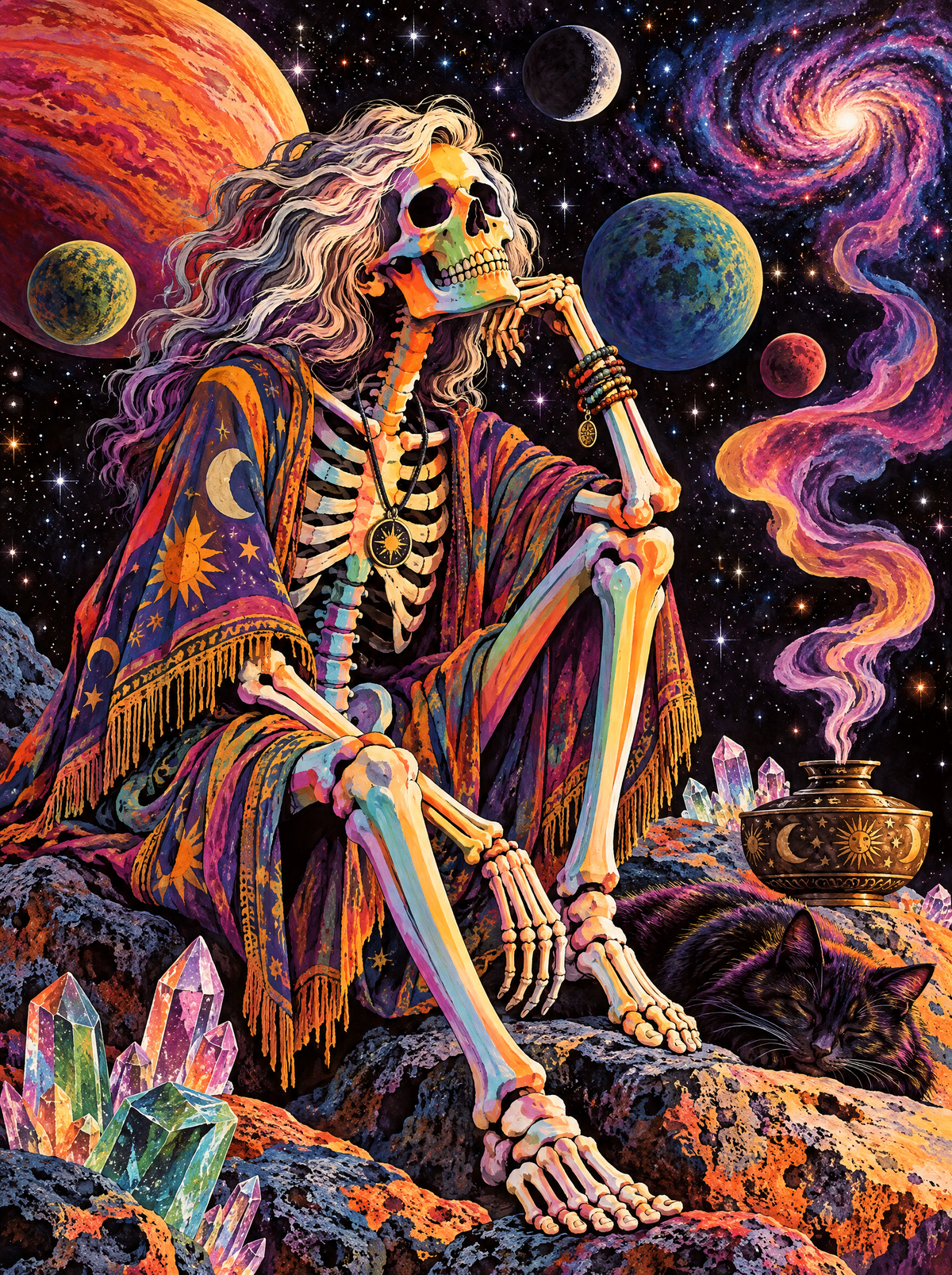 Crystal Mystic Skeleton