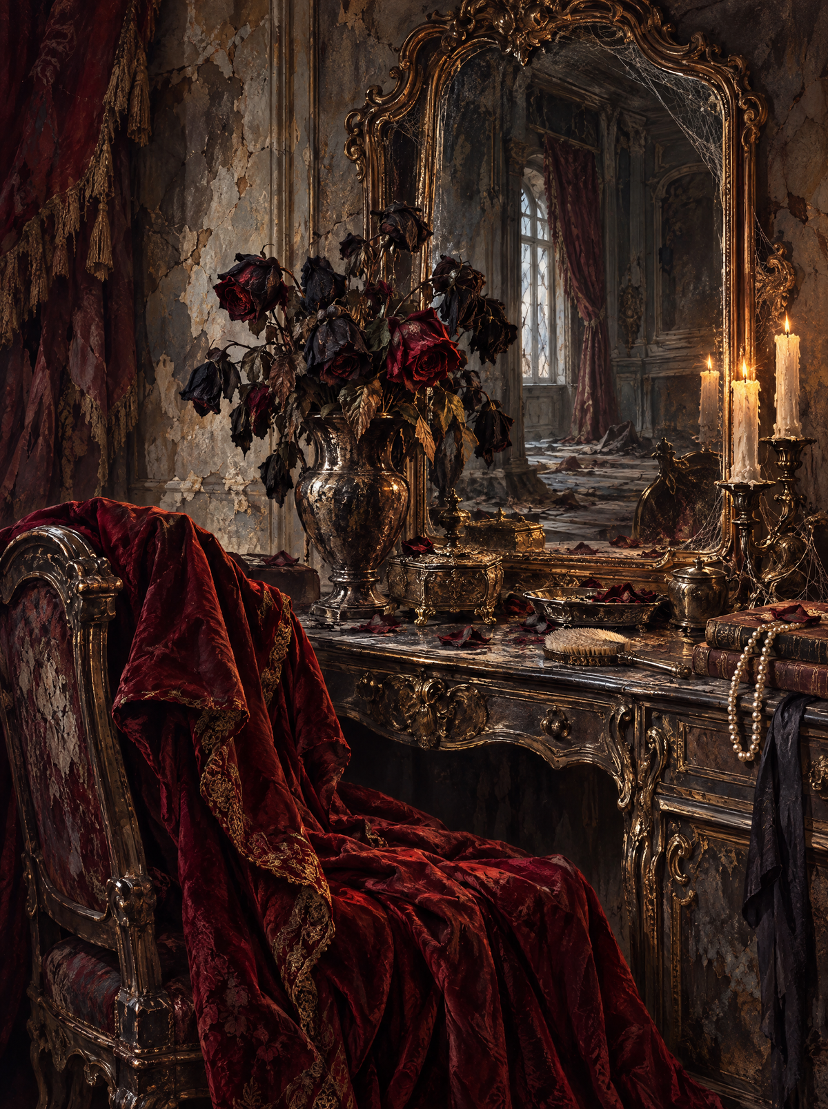 Dead Roses And Red Velvet
