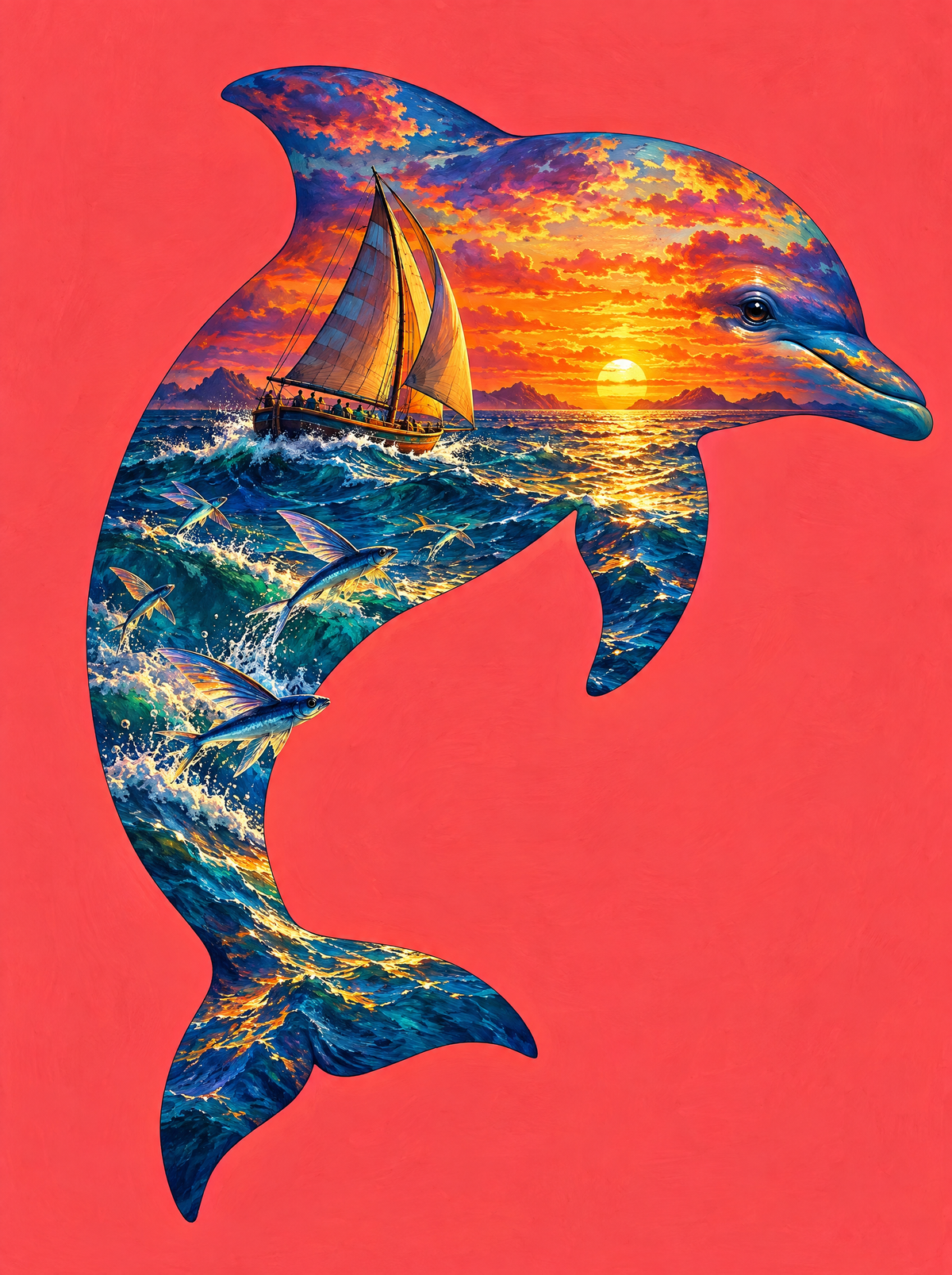Dolphin Sunset Sail