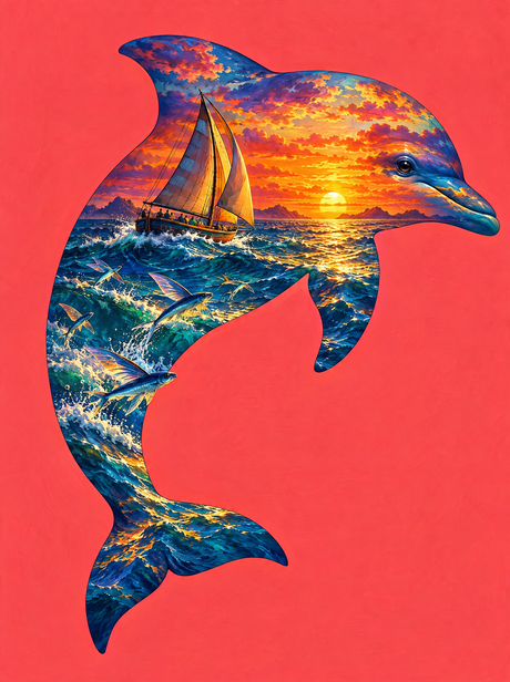 Dolphin Sunset Sail