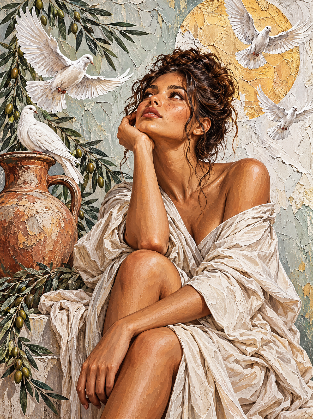 Doves And Olive Branches