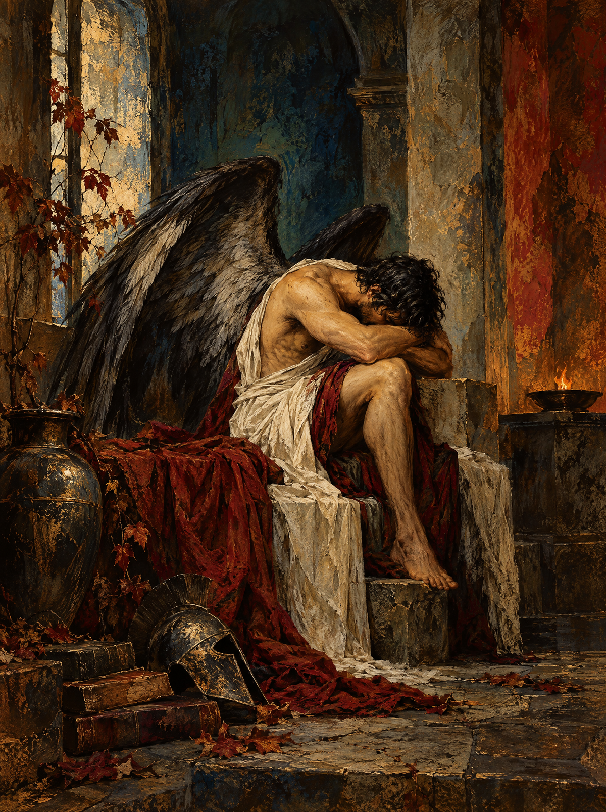 Fallen Angel In Ruins