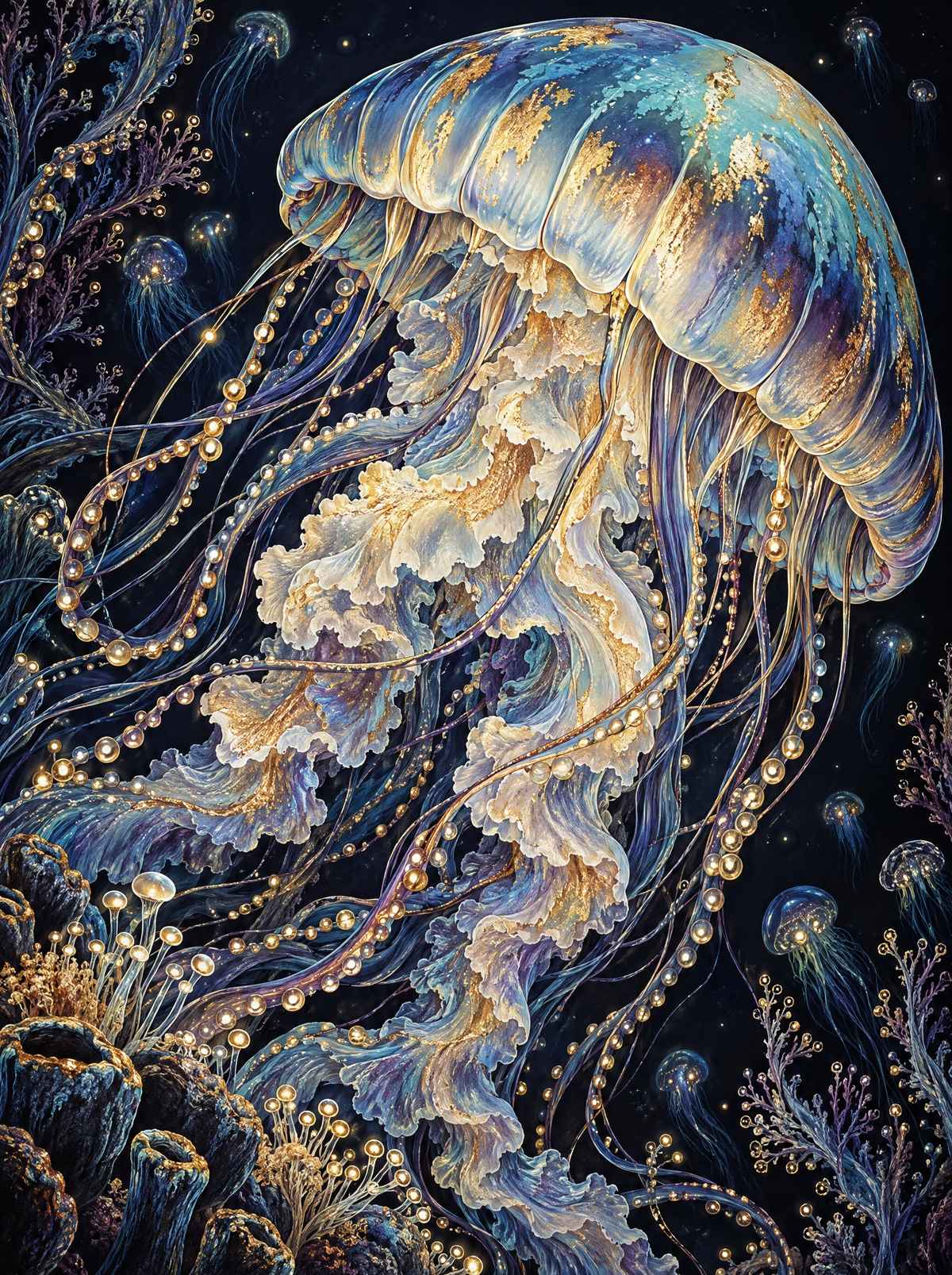 Gilded Pearl Jellyfish