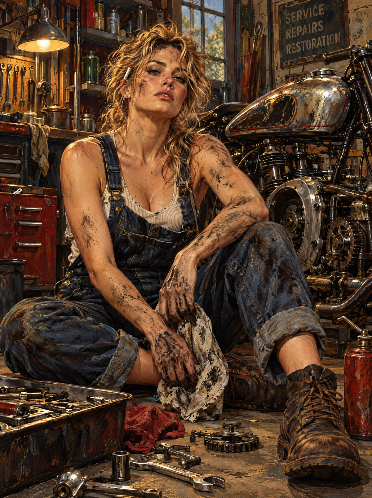 Grease And Chrome Mechanic