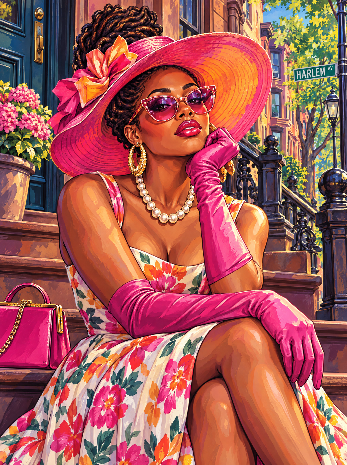 Harlem Brownstone Sunday Best