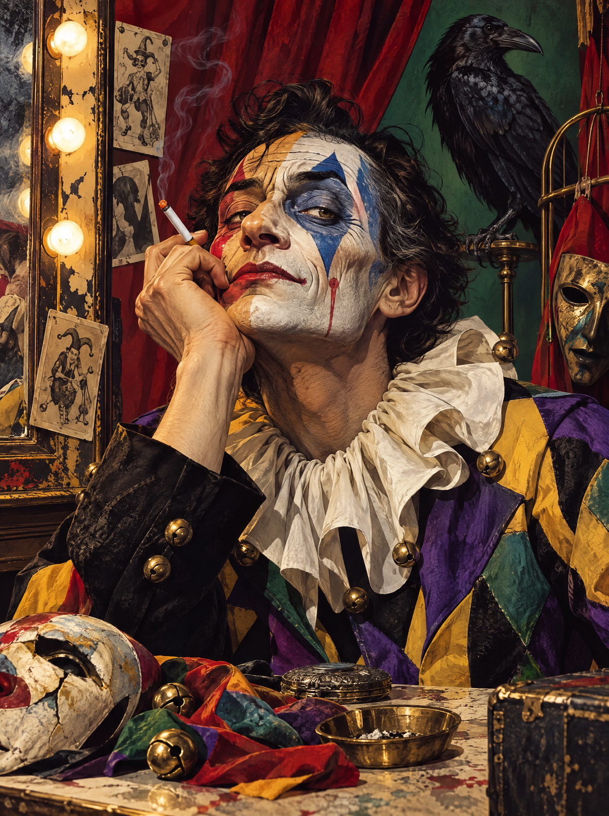 Harlequin's Last Cigarette