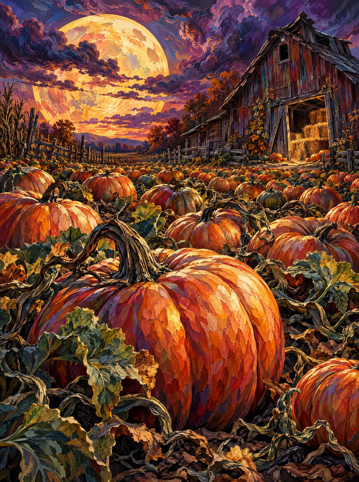 Harvest Moon Pumpkin Field