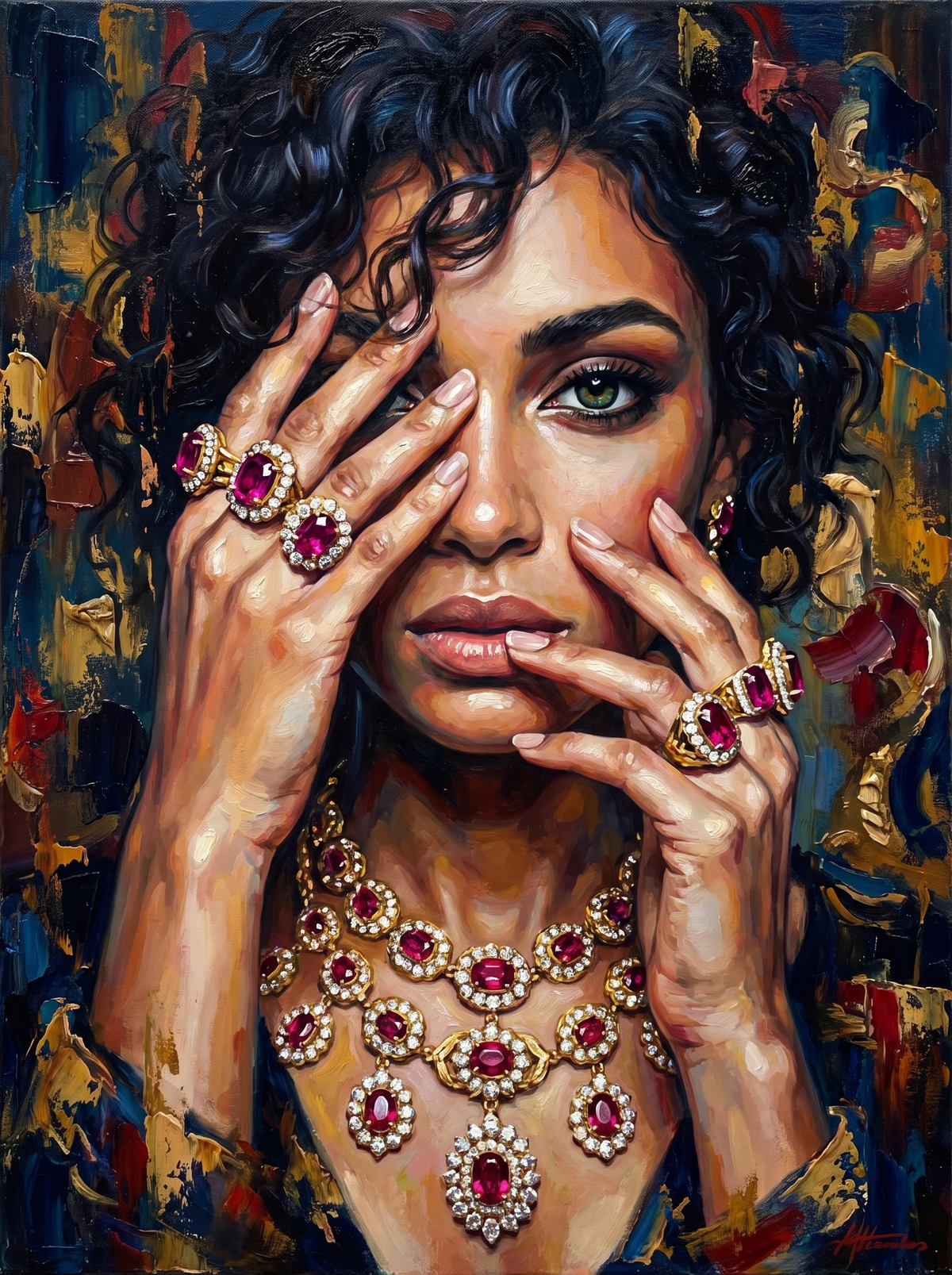 Hidden Behind Ruby Rings