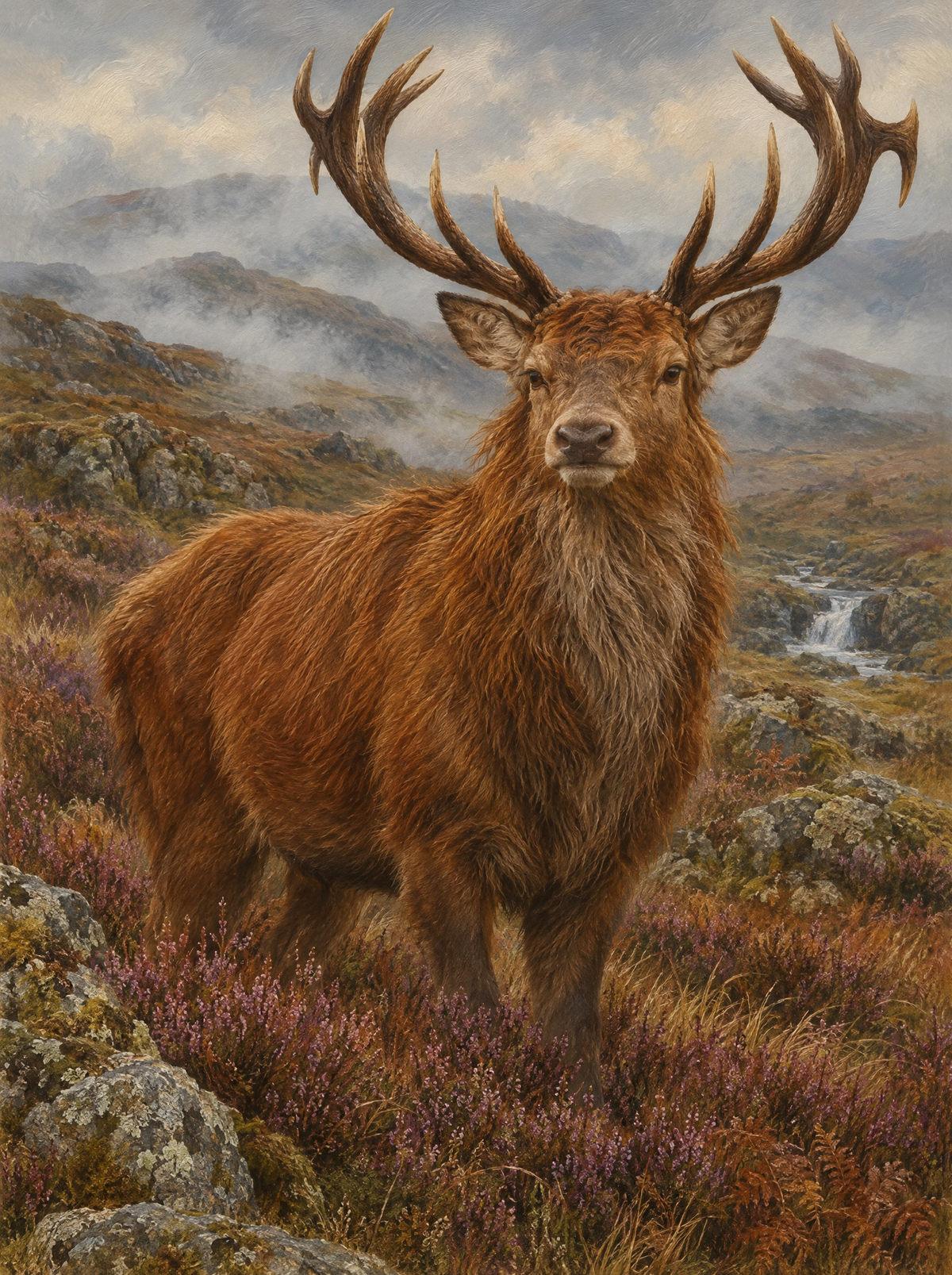 Highland Red Deer Stag