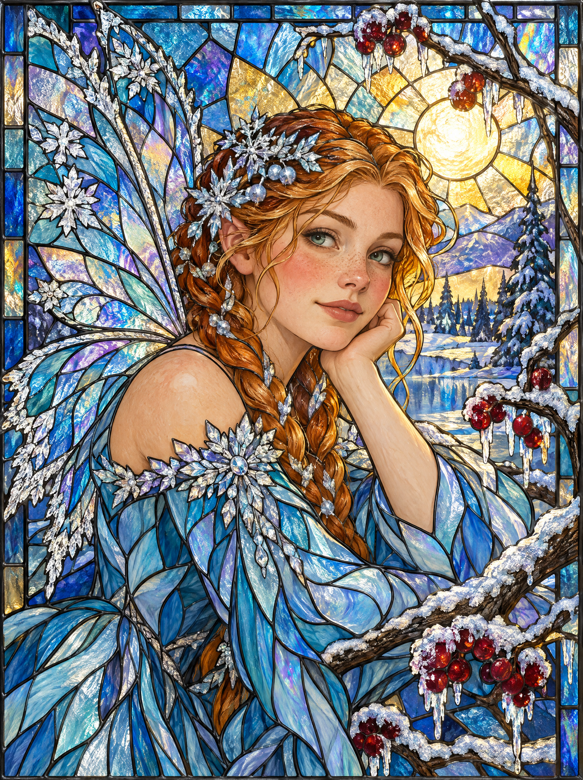 Ice Crystal Winter Fairy