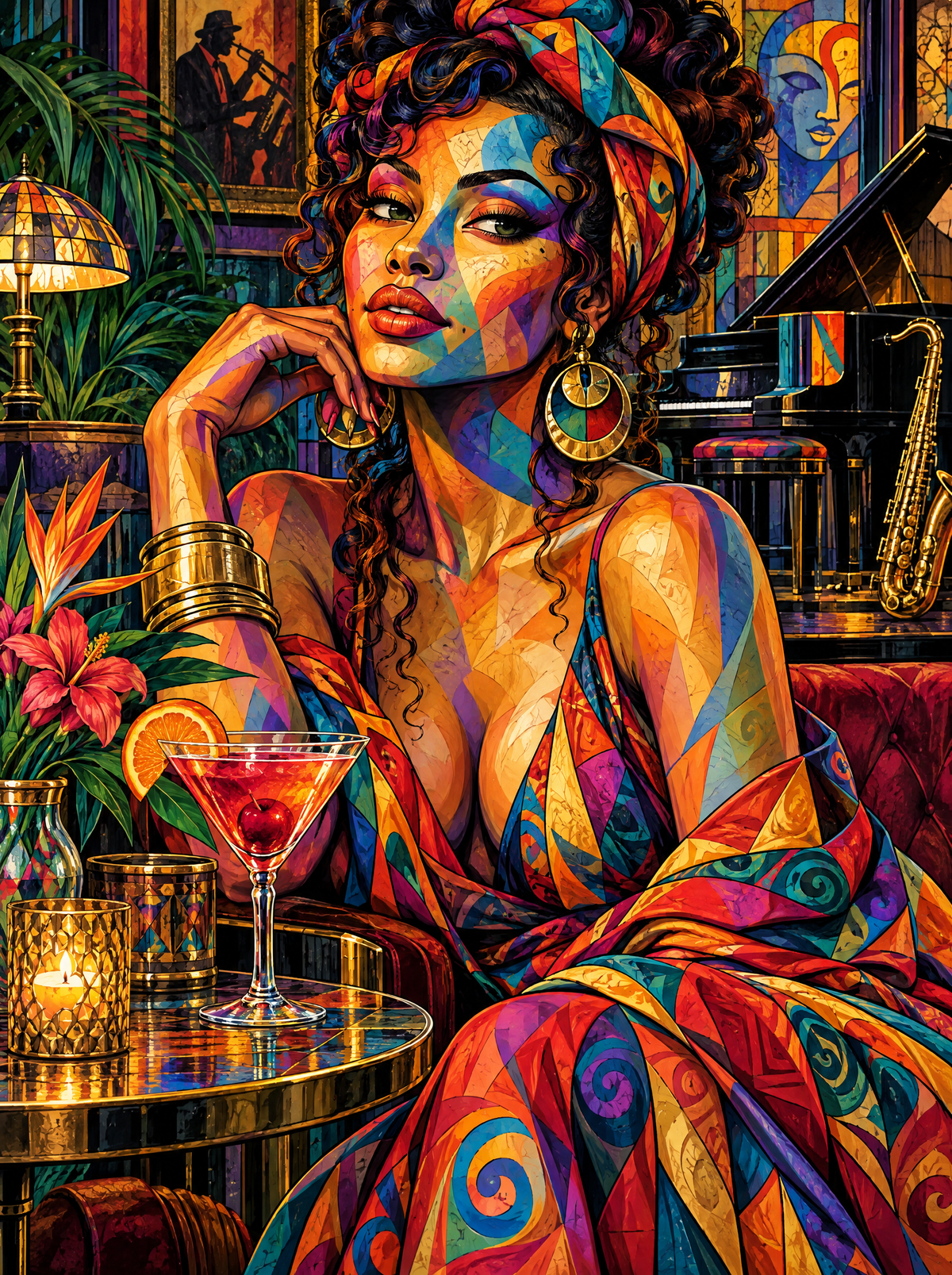 Jazz Bar Cocktail Hour