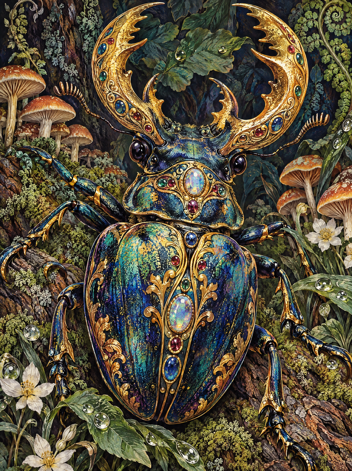 Jewelled Stag Beetle