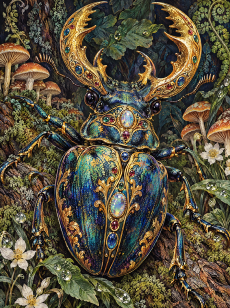 Jewelled Stag Beetle