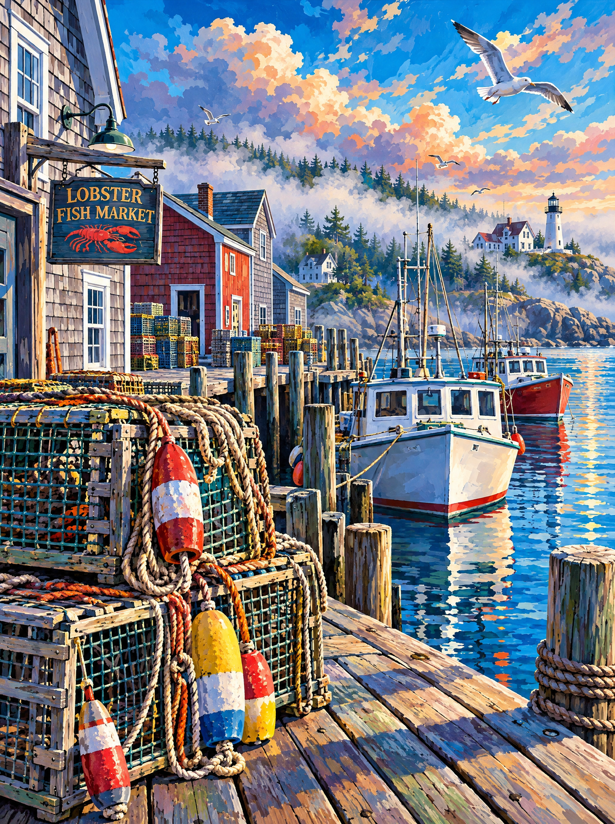 Lobster Fish Market