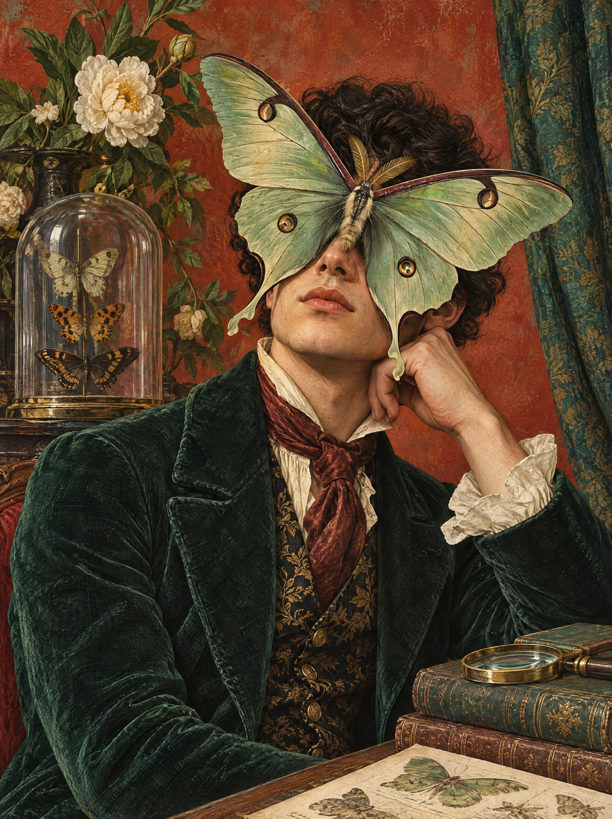 Luna Moth Masquerade