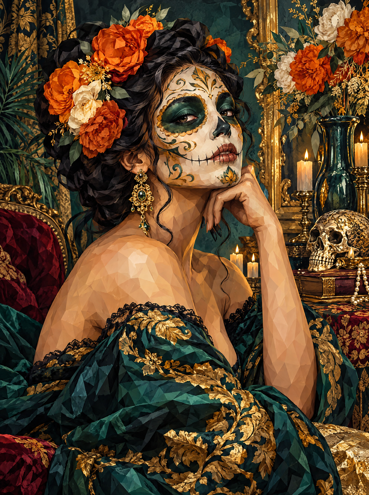 Marigold Catrina In Velvet