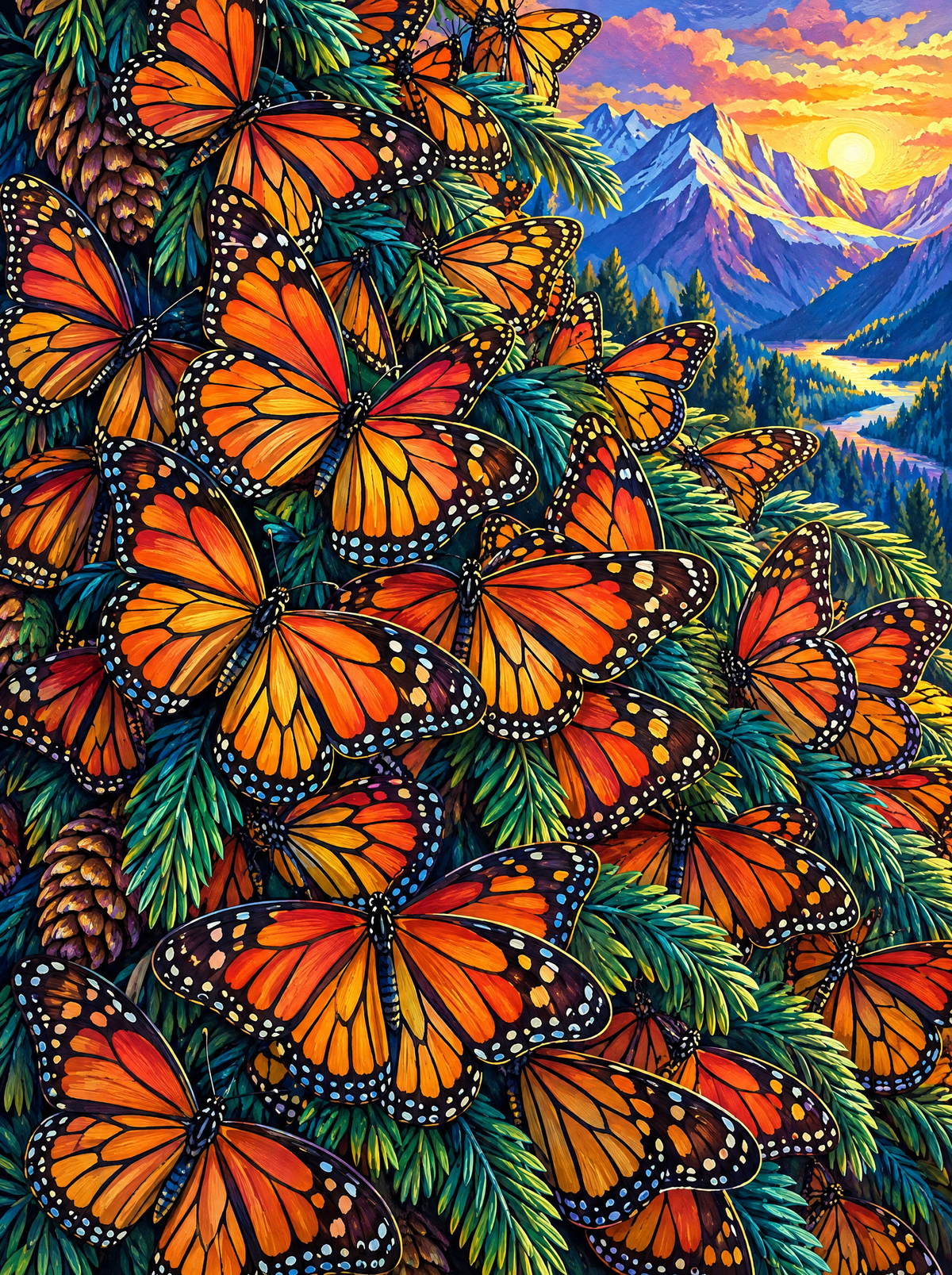 Monarch Roost Golden Peaks
