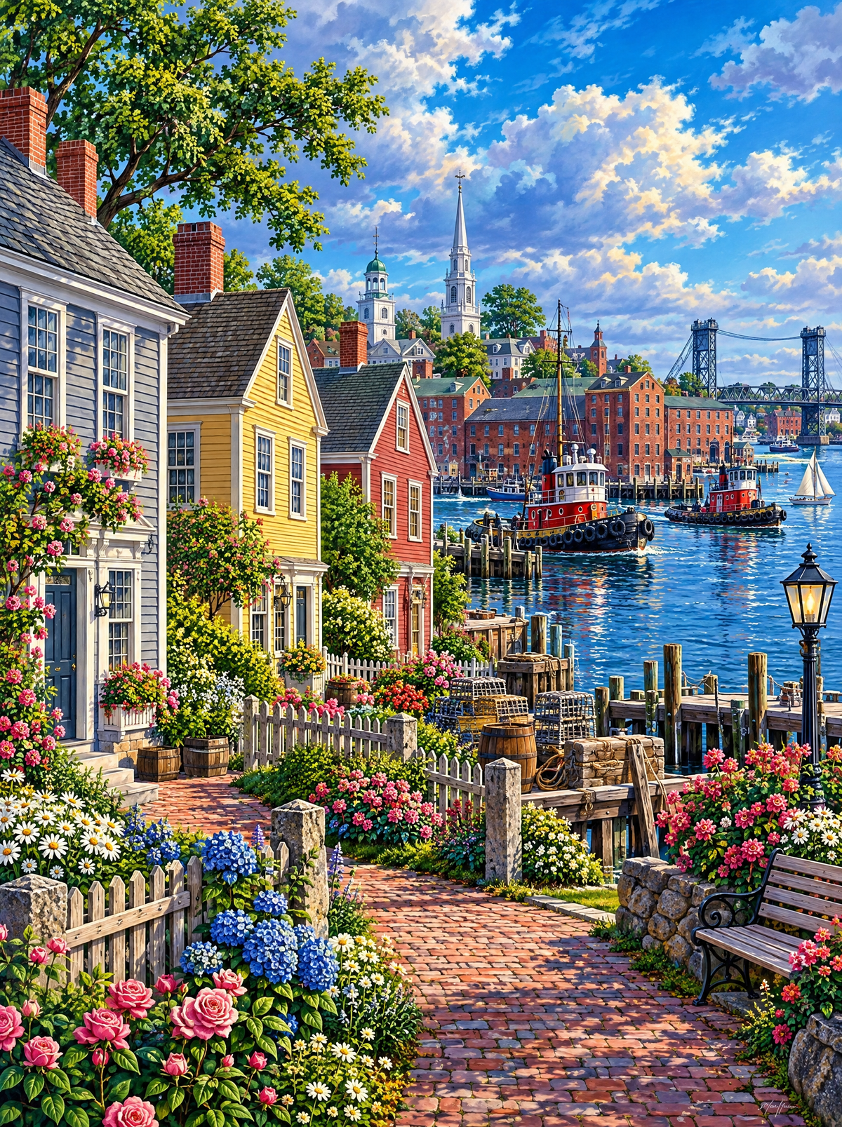 New England Harbor Tugboats