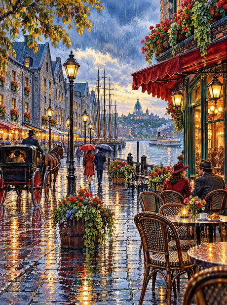 Old Montreal Harbour Terrace