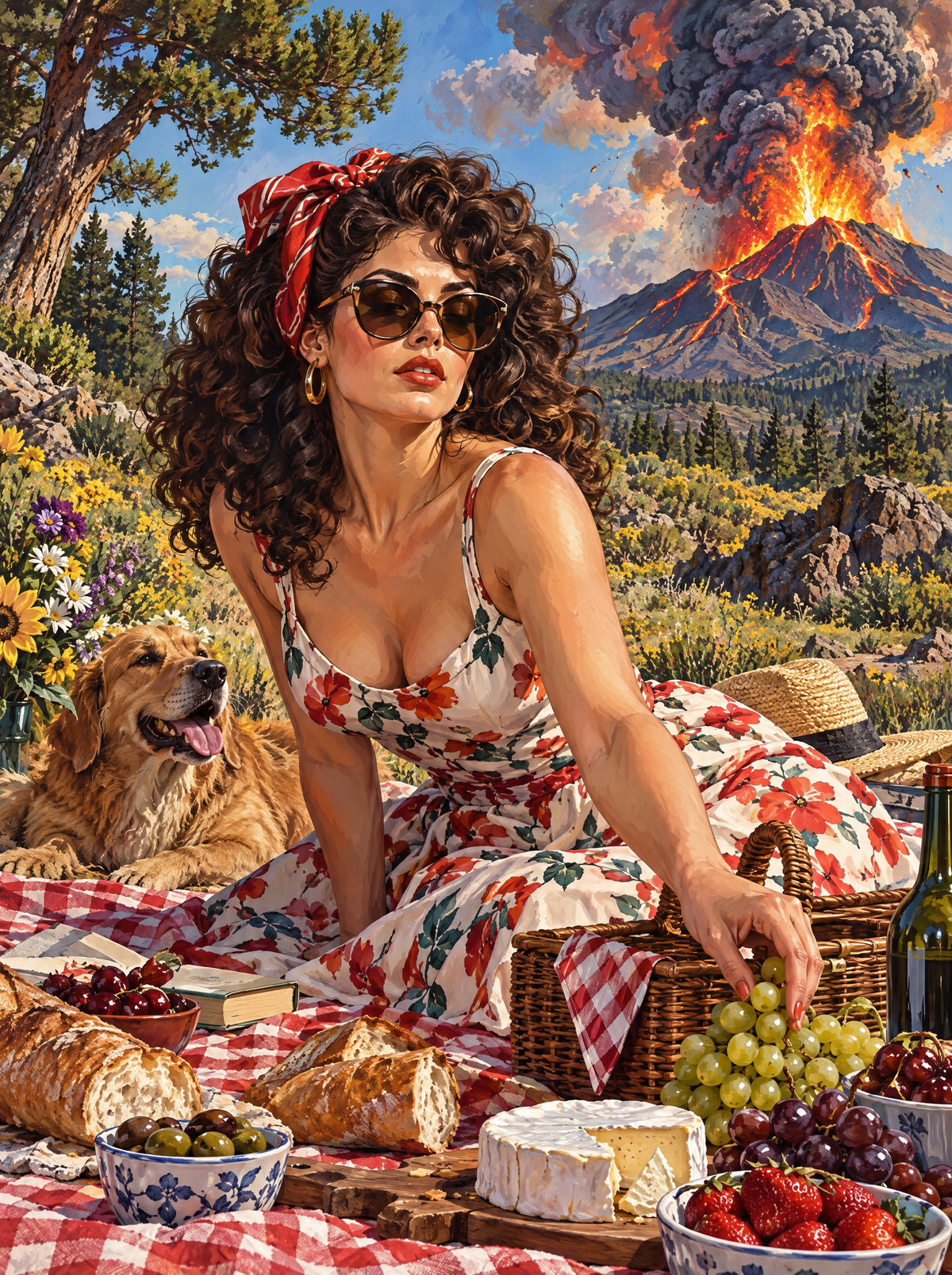 Picnic Under The Volcano