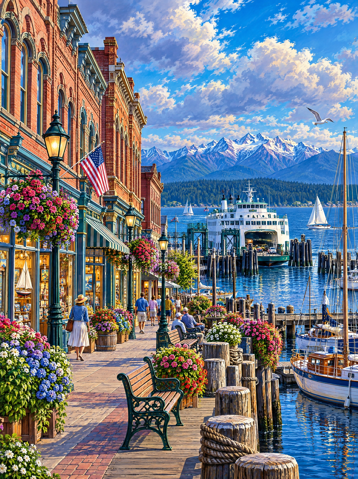 Puget Sound Ferry Landing