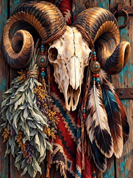 Ram Skull Sage Bundle