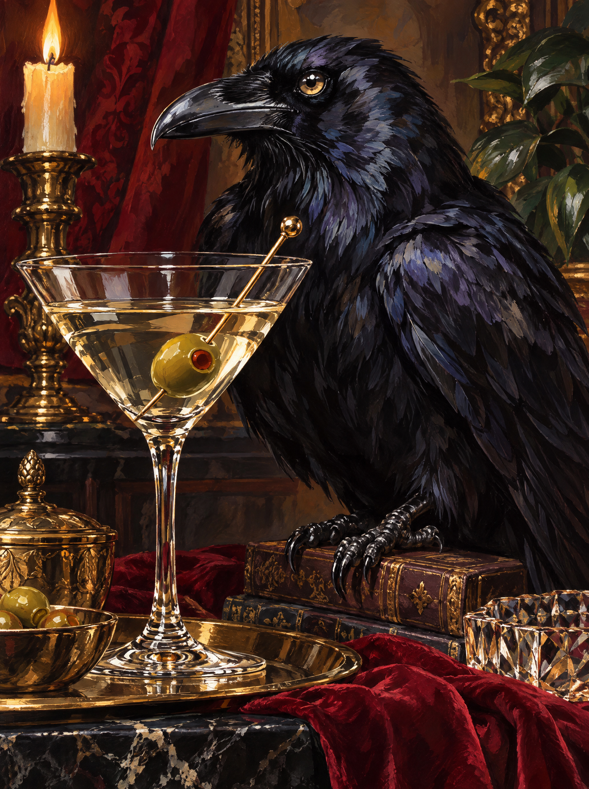 Raven And The Martini