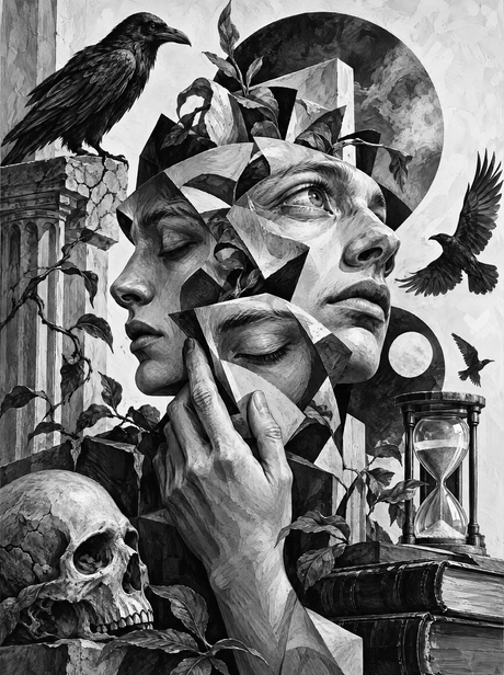 Ravens And Fractured Faces