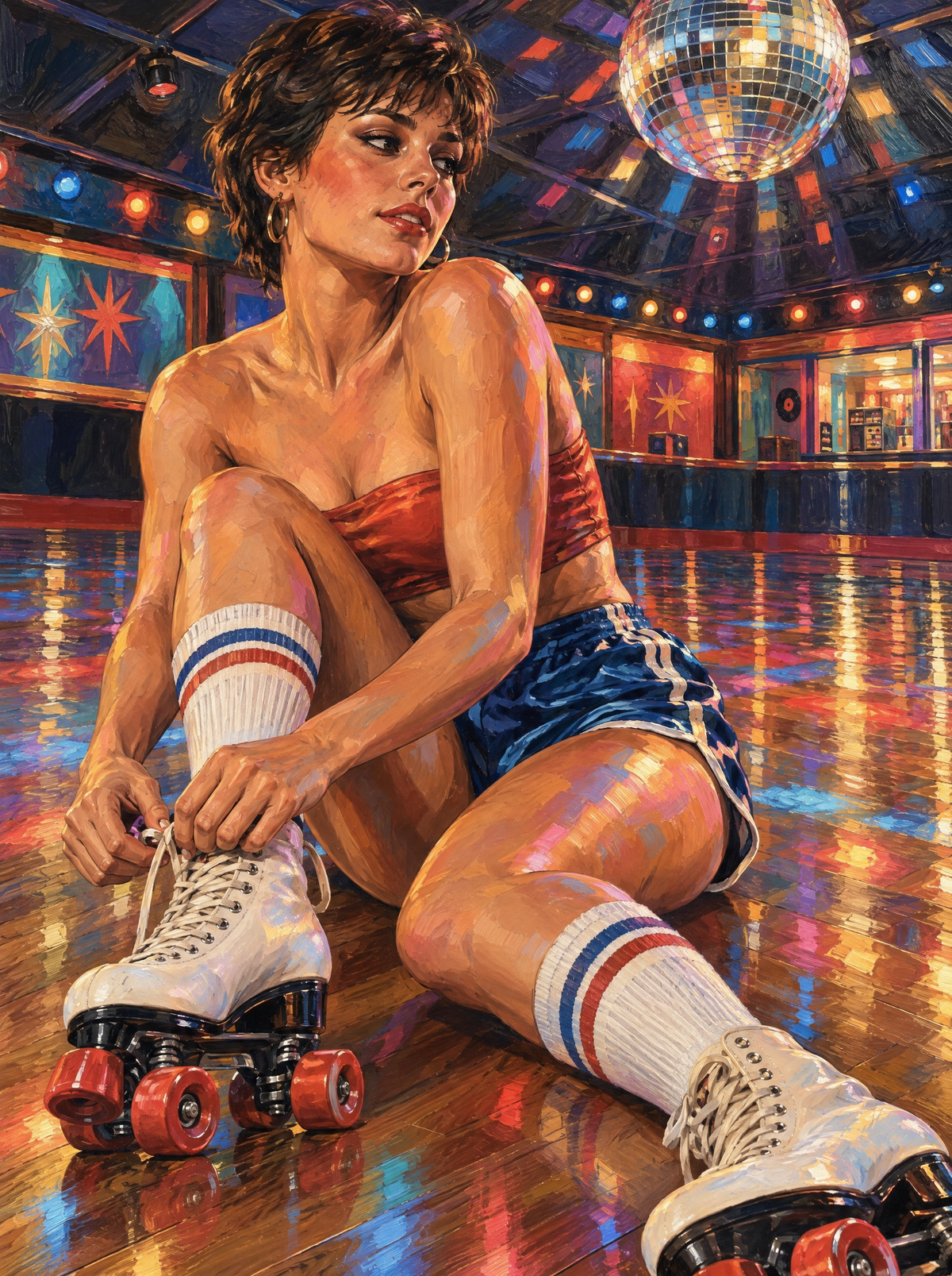 Roller Rink Disco Ball