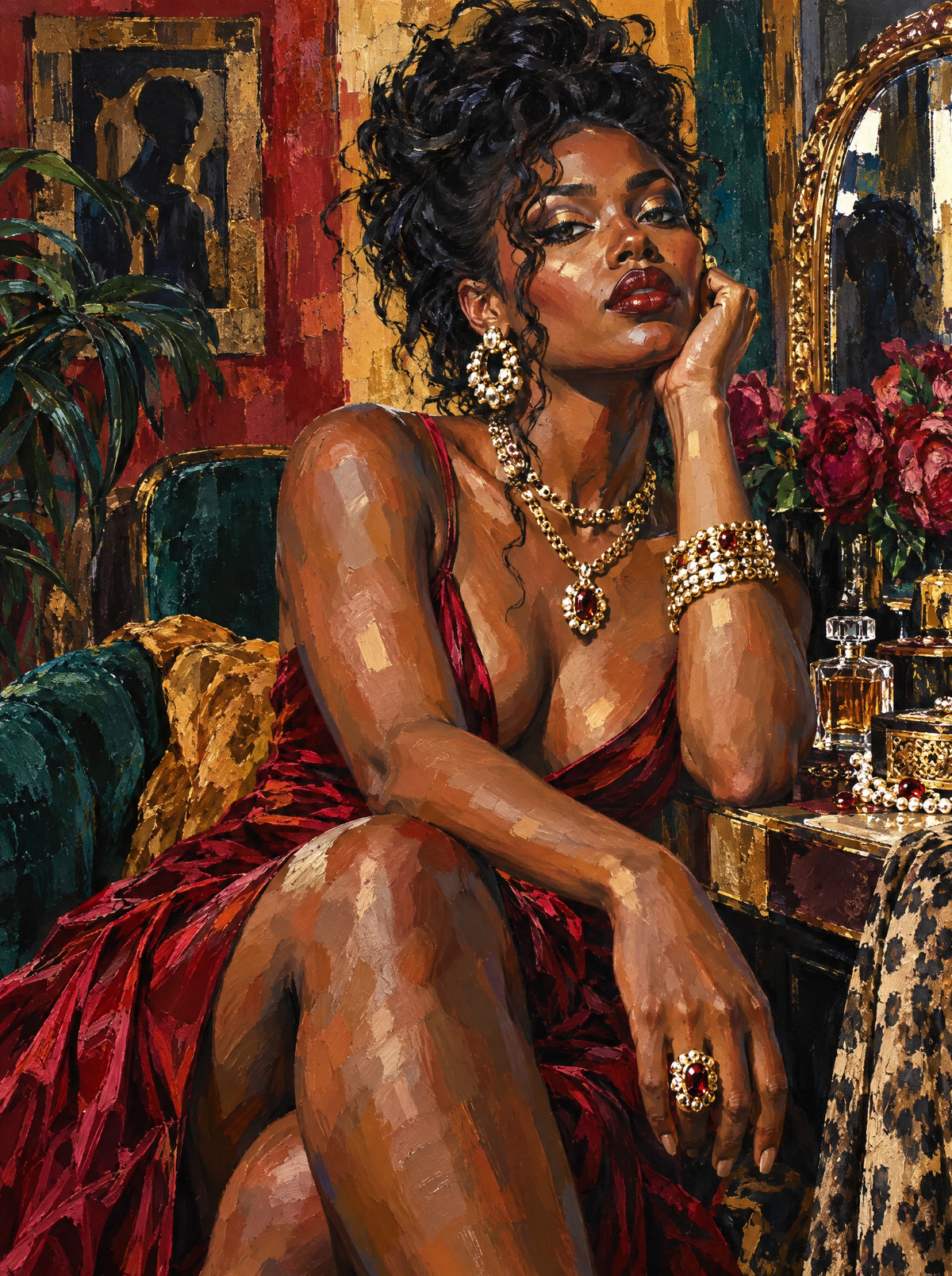 Rubies At The Vanity