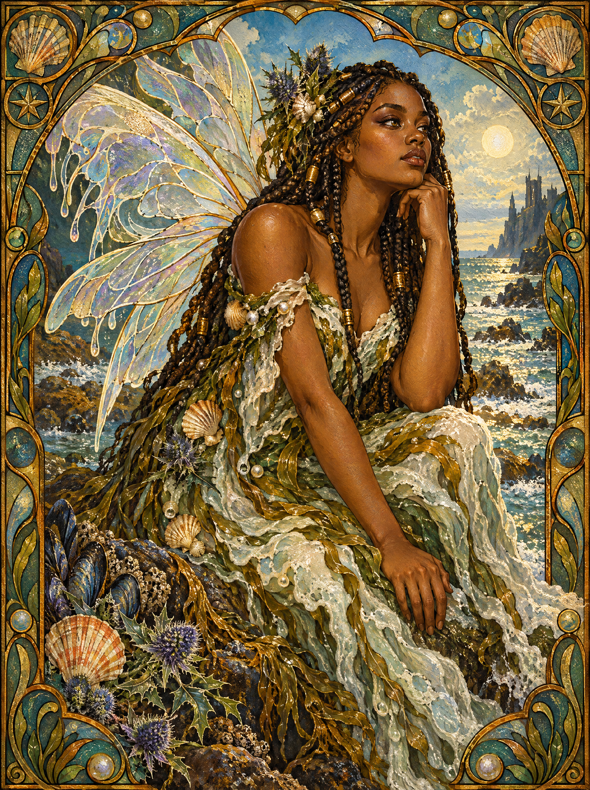 Sea Foam Tideline Fairy