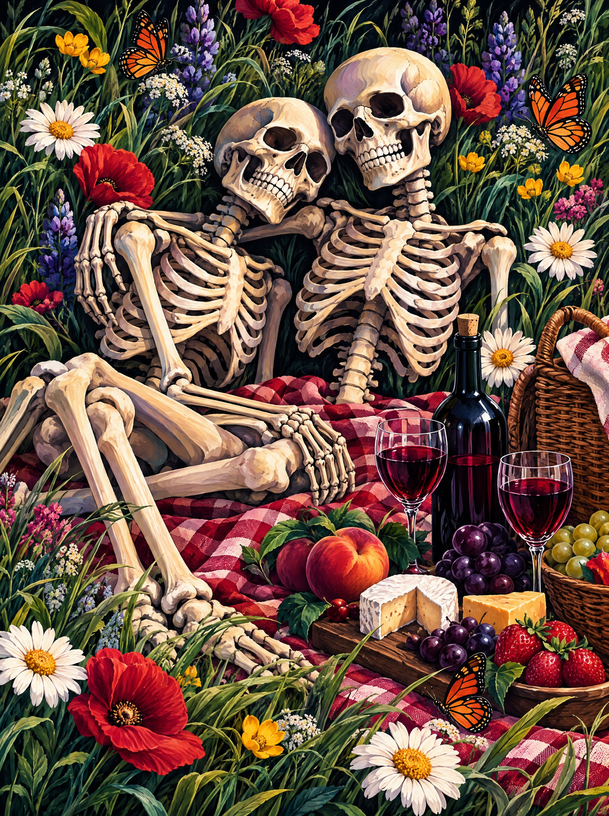 Skeleton Lovers Picnic