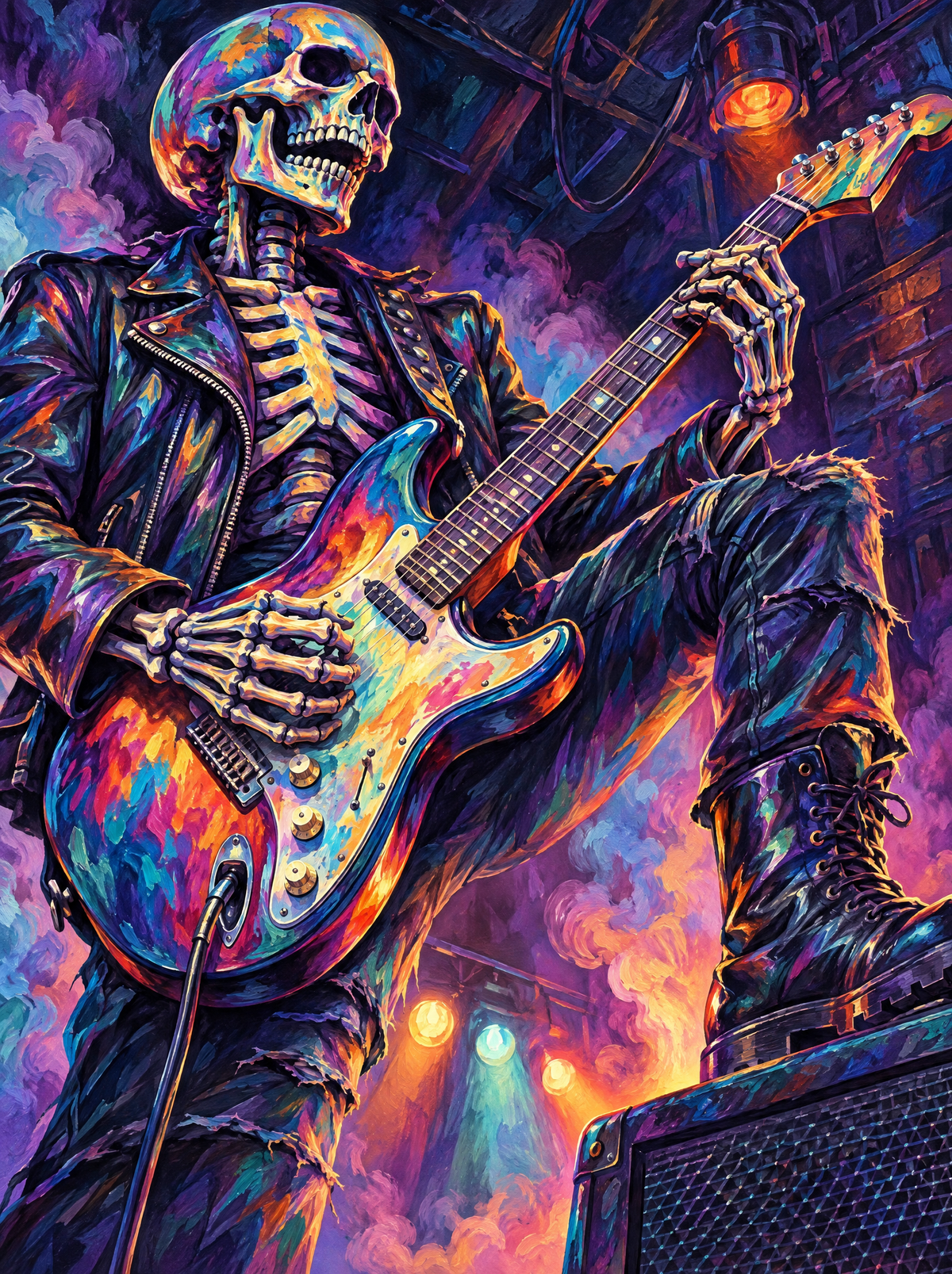 Skeleton Rock Guitar Solo