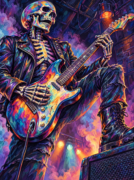 Skeleton Rock Guitar Solo