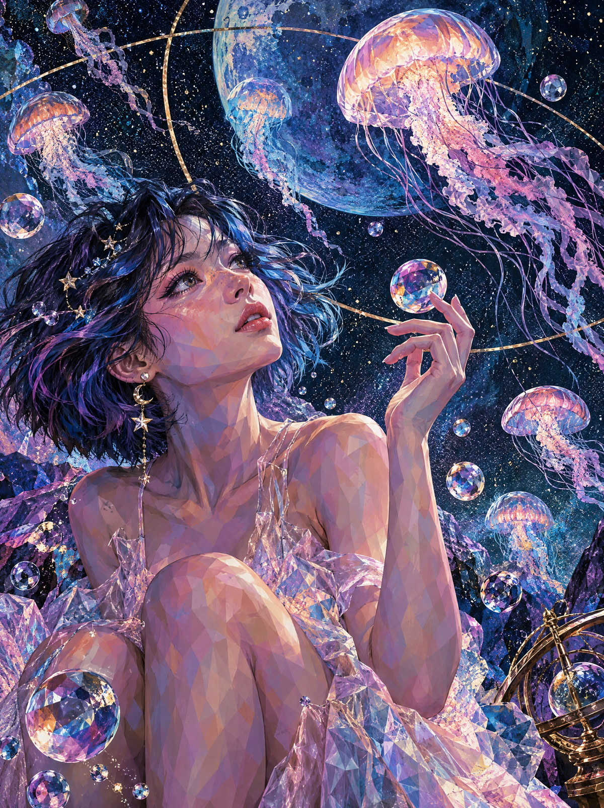 Starlit Bubble Catcher