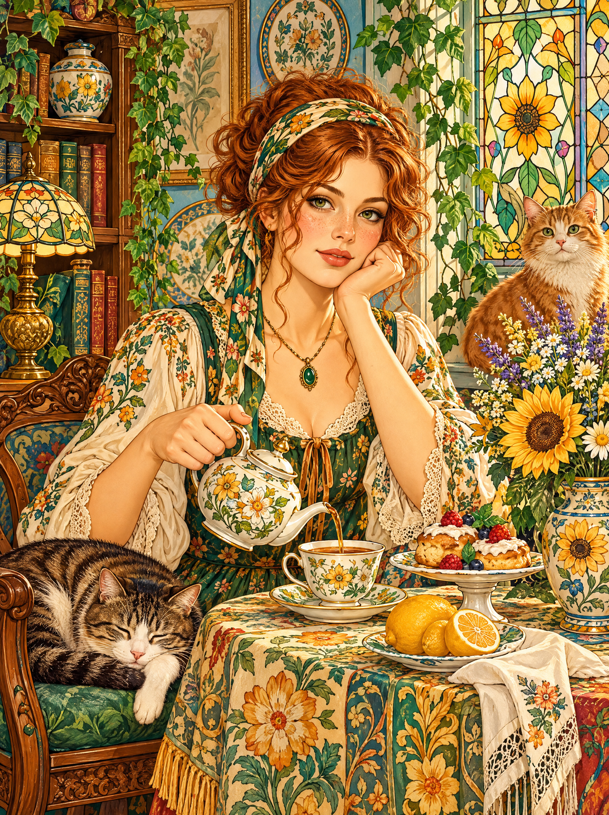 Sunflower Tea Room Afternoon