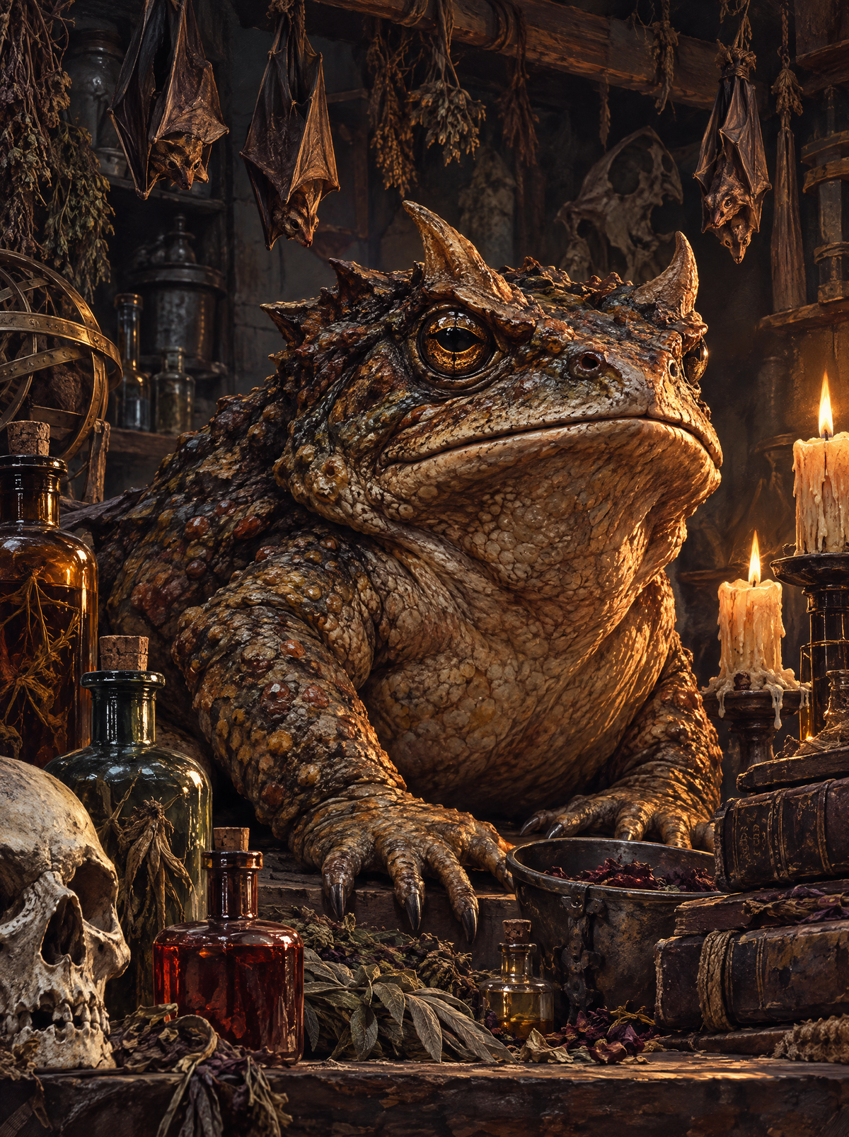The Apothecary's Horned Toad