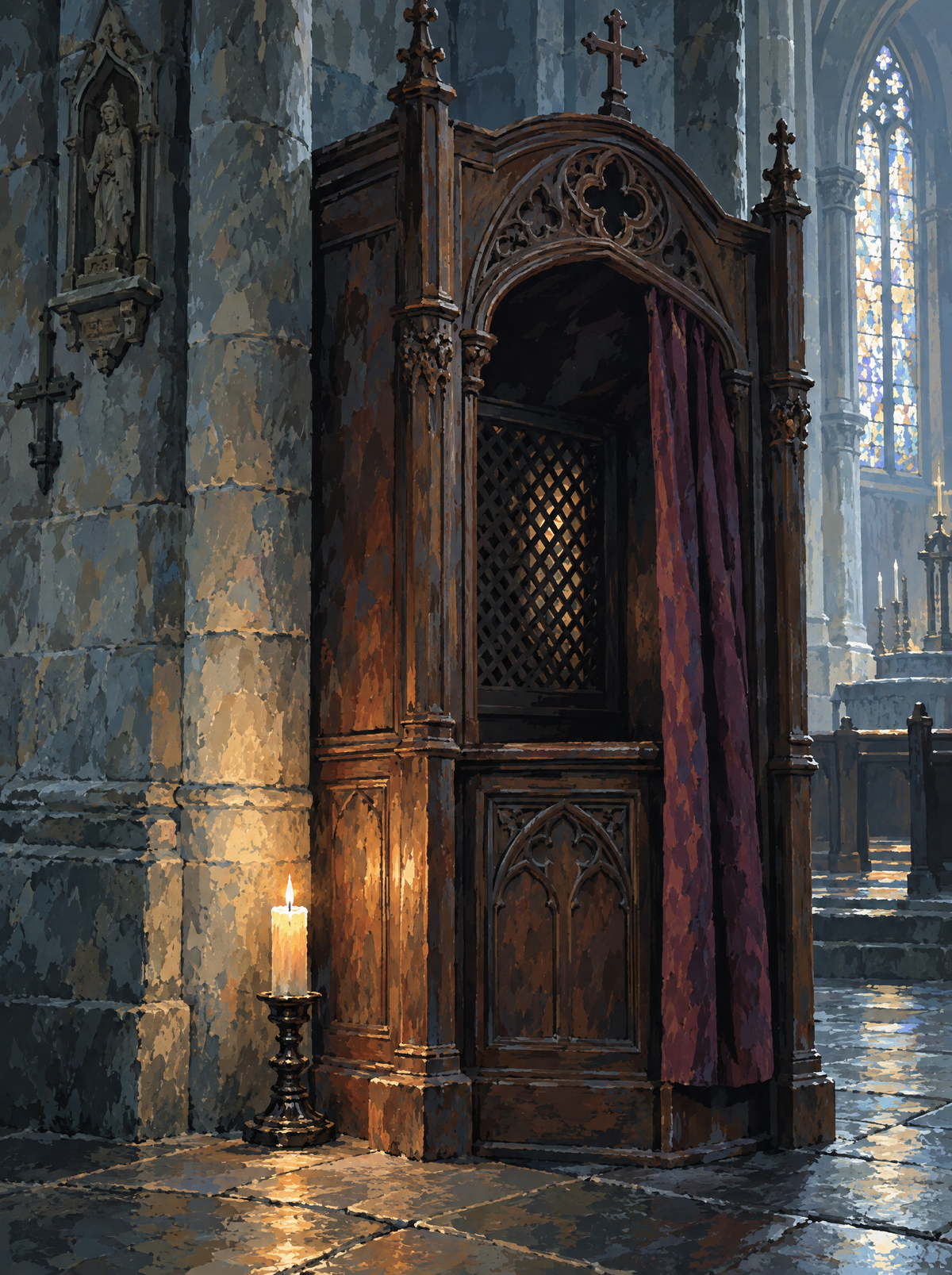 The Candlelit Confessional