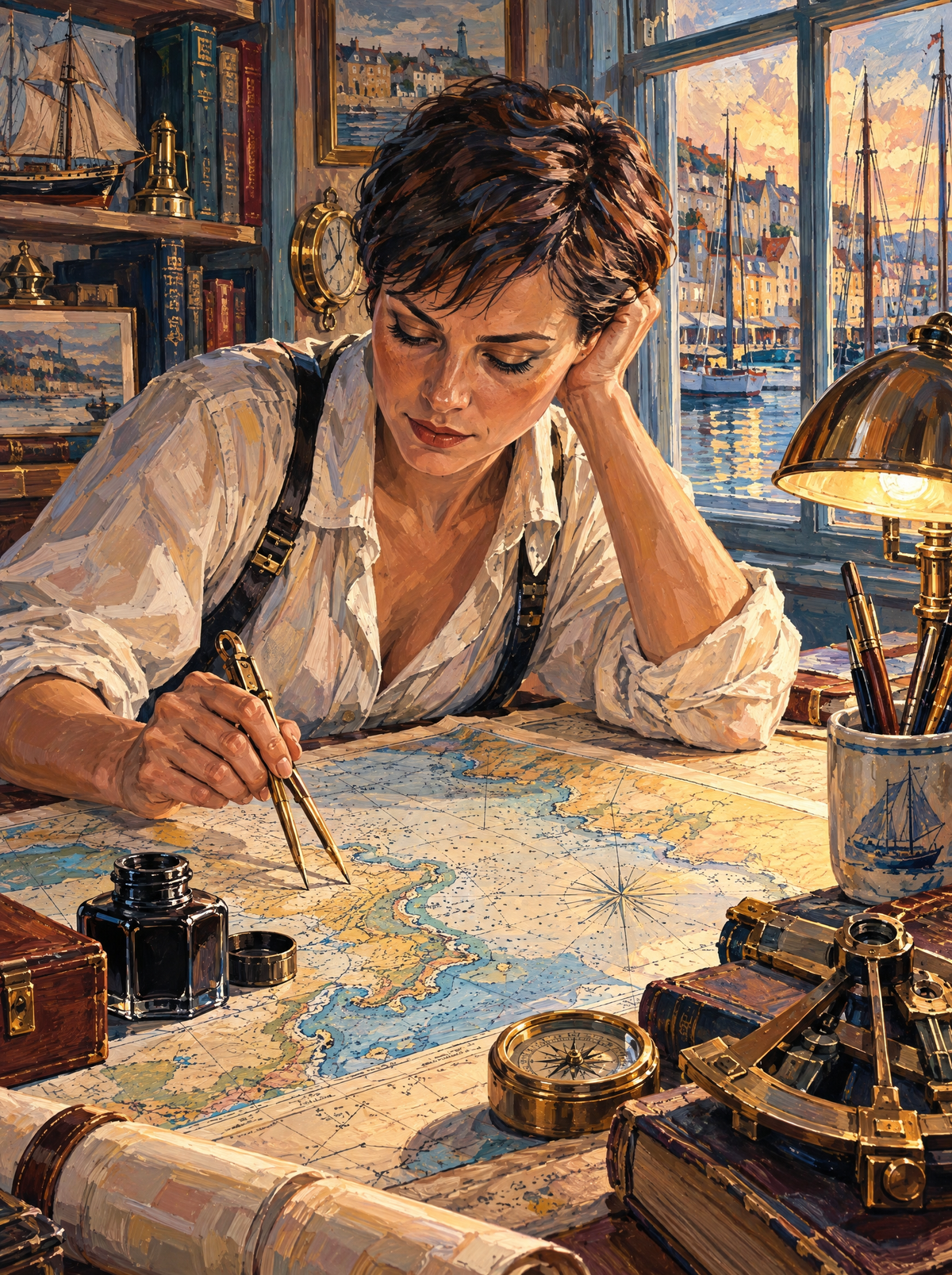 The Cartographer's Sea Chart
