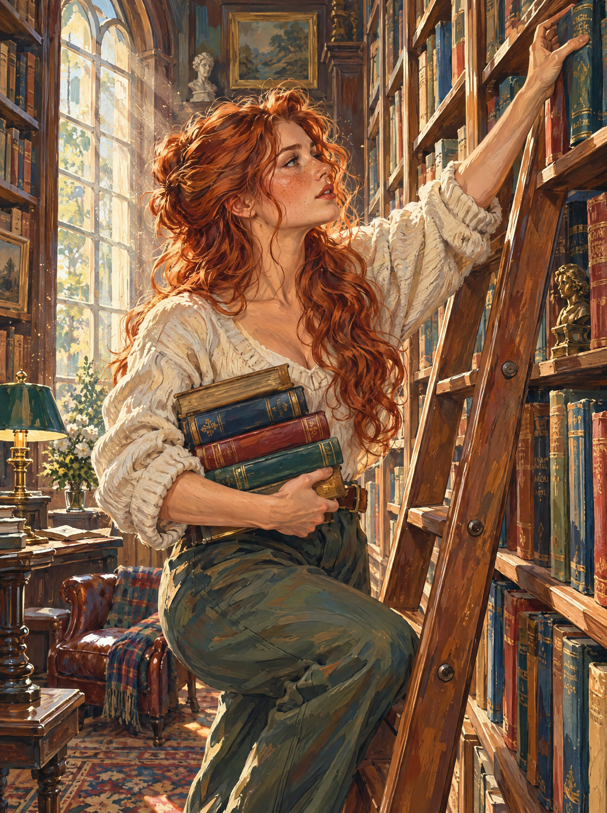 The Library Ladder