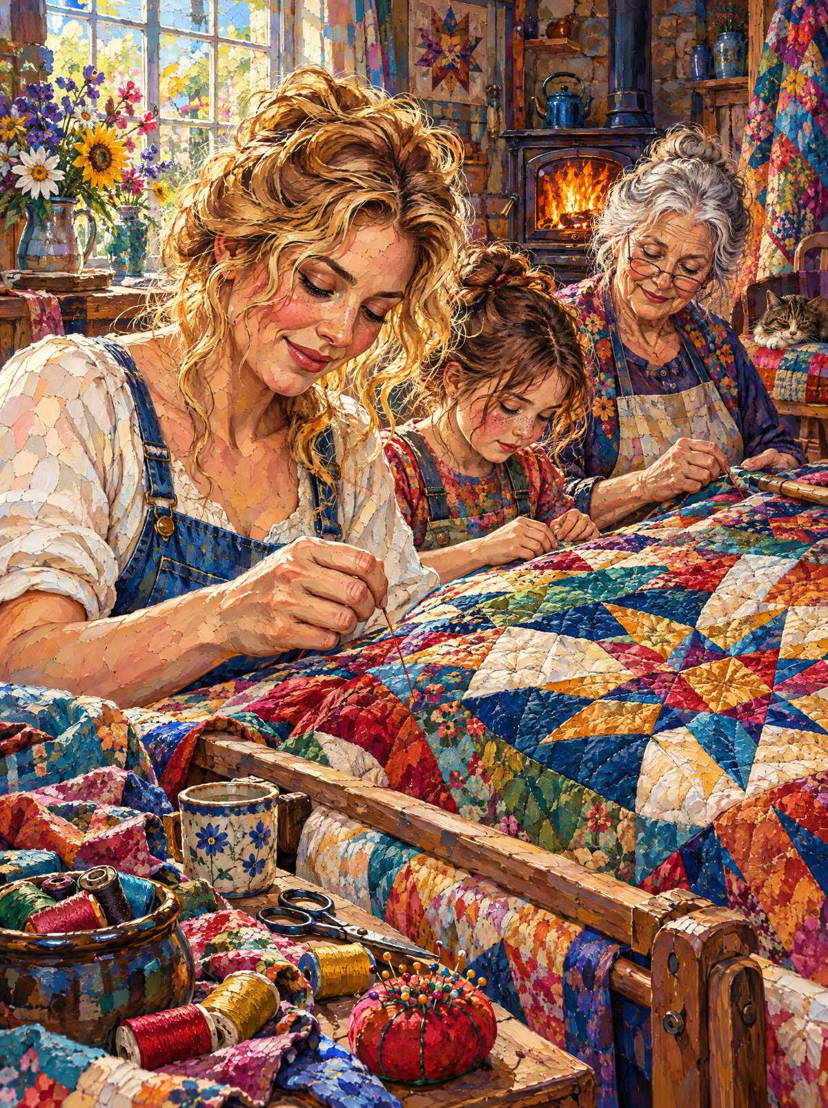 Three Generations Quilting