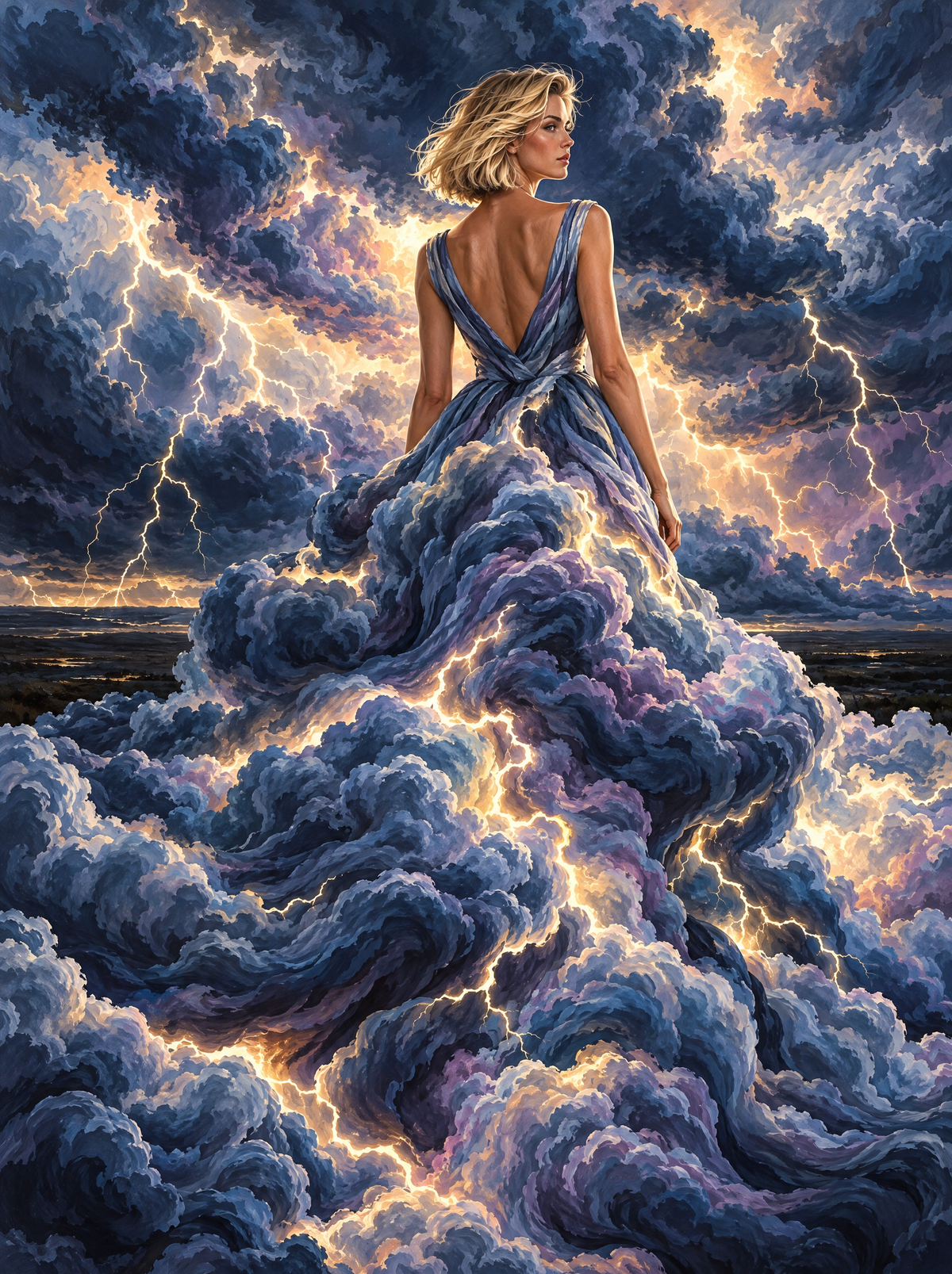 Thundercloud Gown