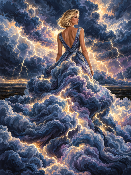 Thundercloud Gown