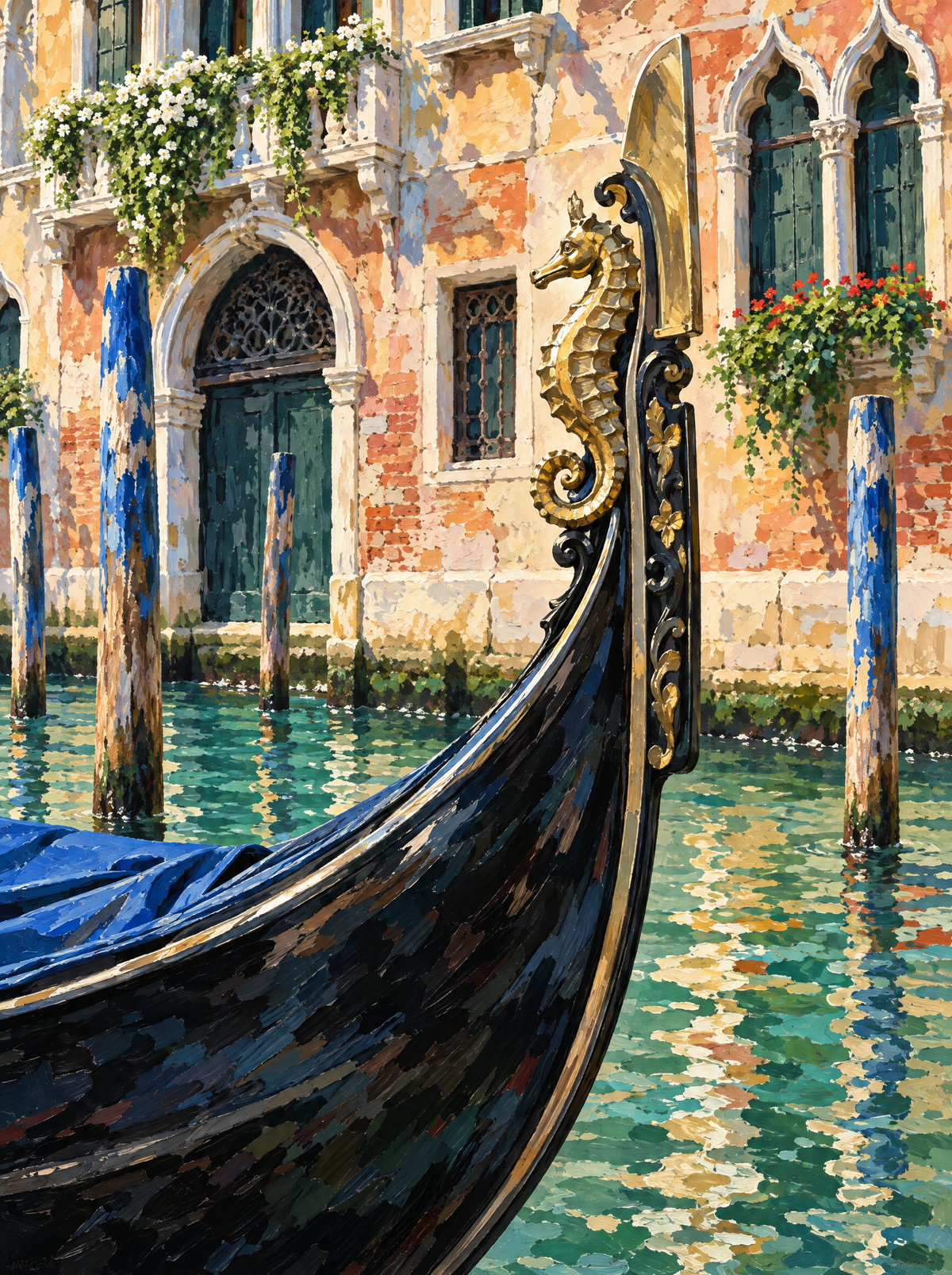 Venetian Gondola Prow
