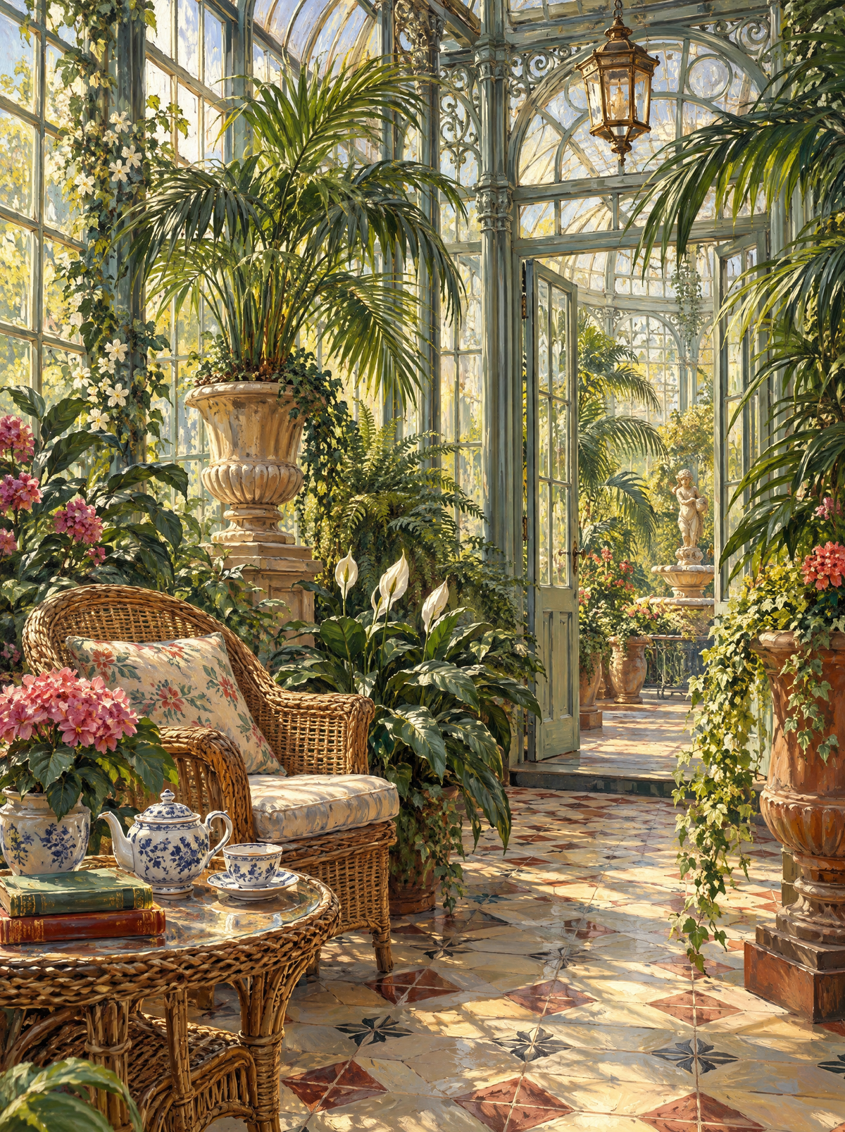Victorian Conservatory Tea