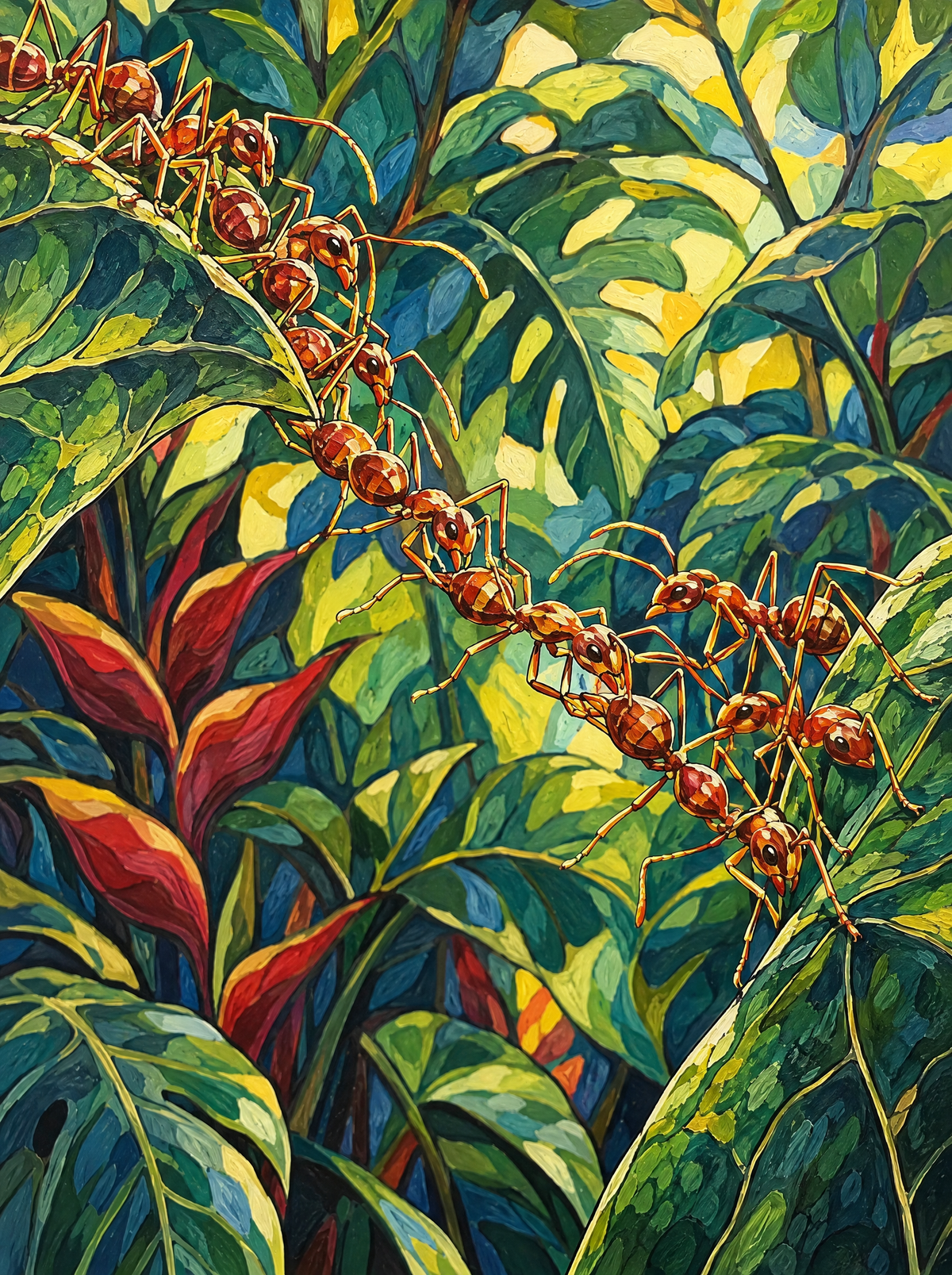 Weaver Ant Living Bridge