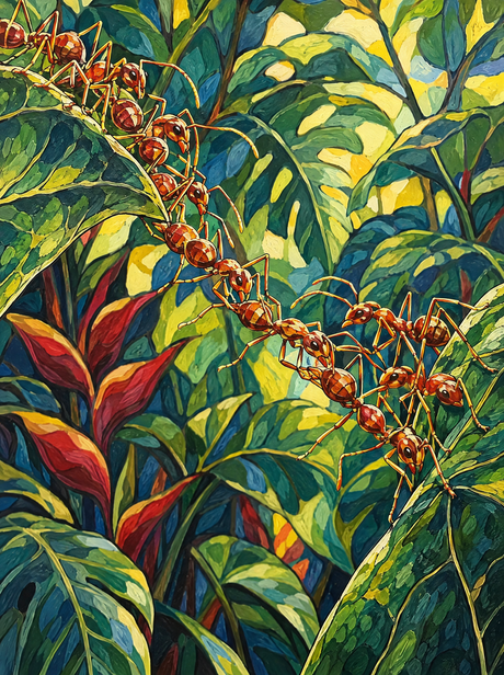 Weaver Ant Living Bridge