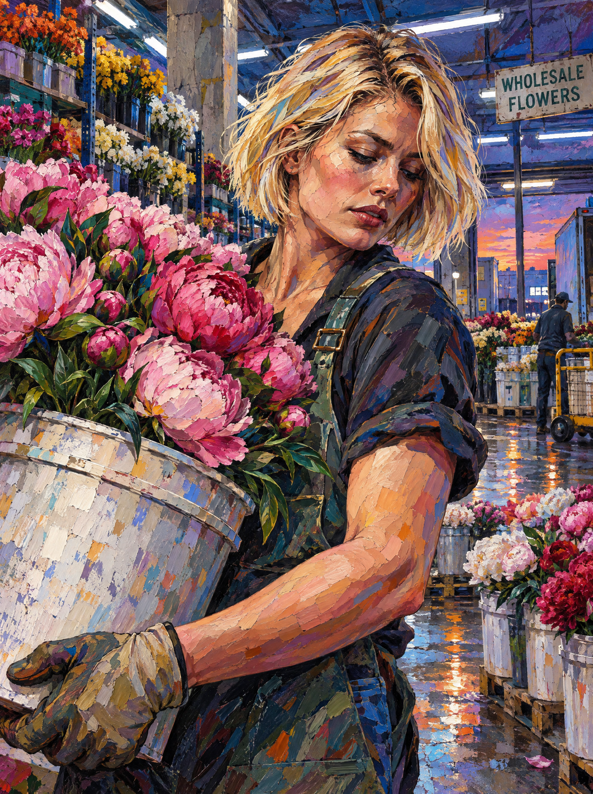 Wholesale Flowers At Dawn