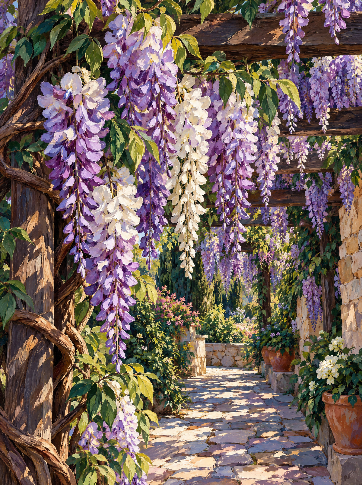 Wisteria Pergola Walk