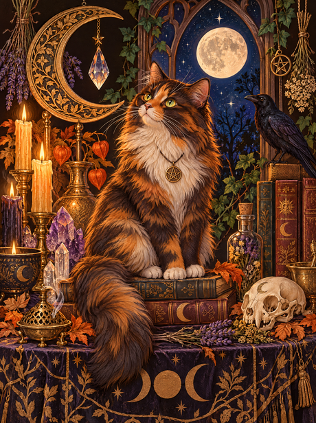 Witch's Familiar Altar